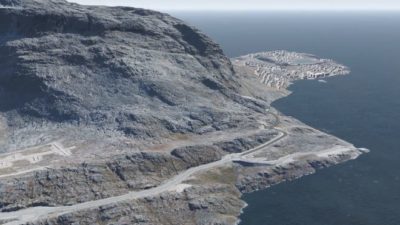 Hanna göng sem tengja Nuuk við nýtt úthverfi