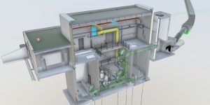 Skólpdælustöð við Naustavog