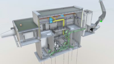 Skólpdælustöð við Naustavog