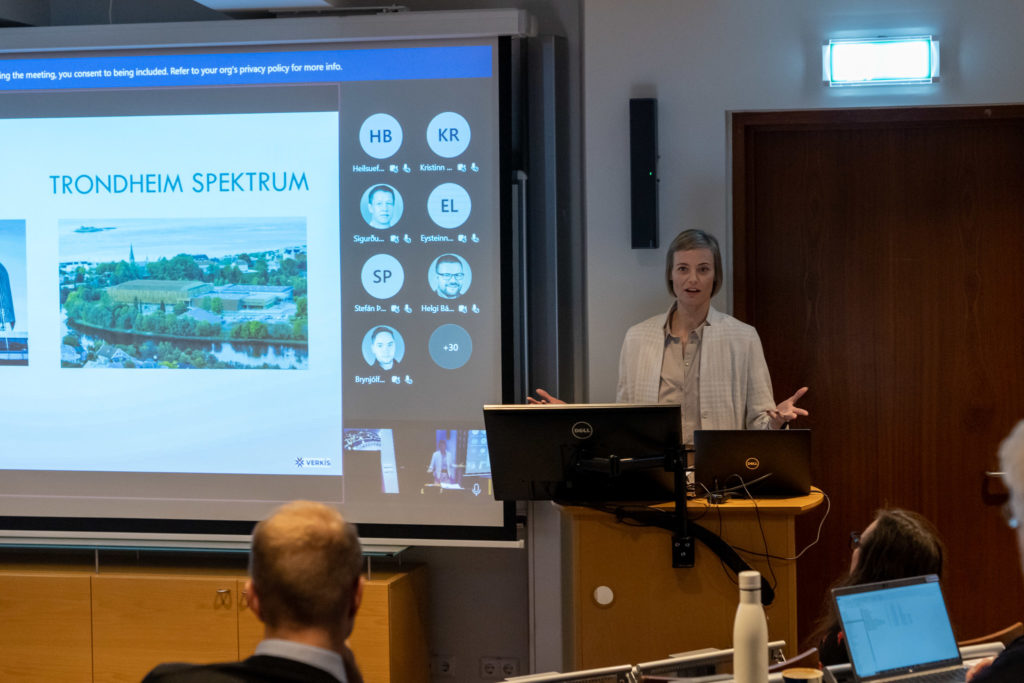 Morgunverðarfundur Verkís um íþróttamannvirki og lýðheilsu.