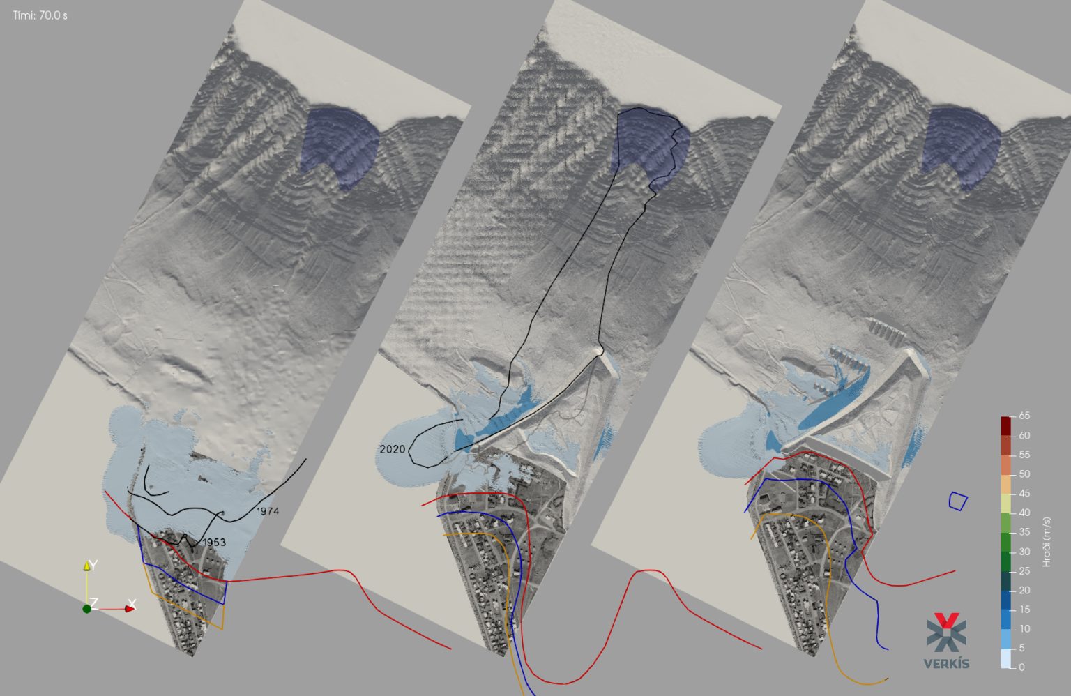 Endurbætt hönnun snjóflóðavarna á Flateyri