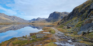 Vegur á milli Sisimiut og Kangerlussuaq
