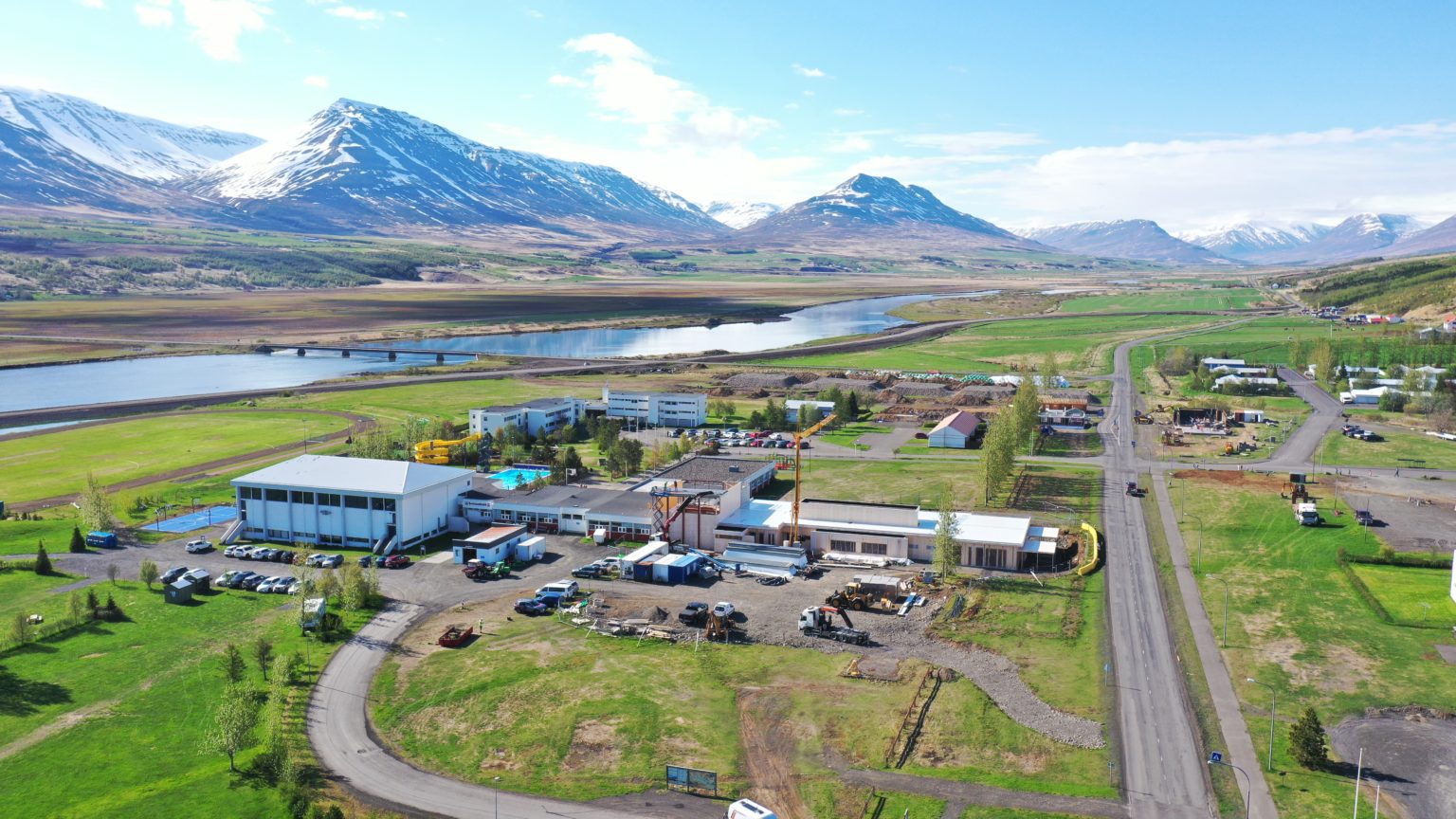 Krummakot - Frá framkvæmdum